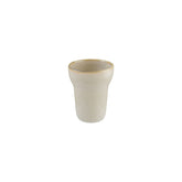 Bonna China Sand dia.3.75" h:4.75" 12 oz. Round Beige Porcelain Mug (Set of 4)